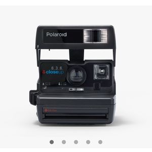 polaroid camera 1990 onestep close up